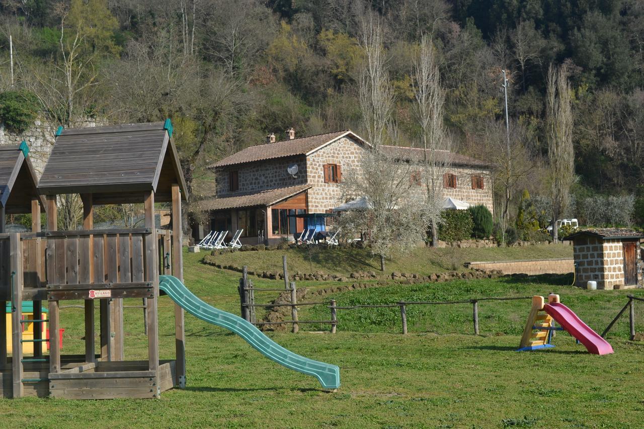 Villa Agriturismo Le Forre Del Treja Civita Castellana Exterior foto